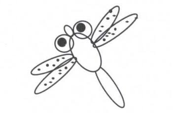 小蜻蜓的畫法 - 翅膀上的小點(diǎn)點(diǎn)