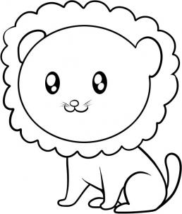 獅子簡筆畫，如何畫獅子