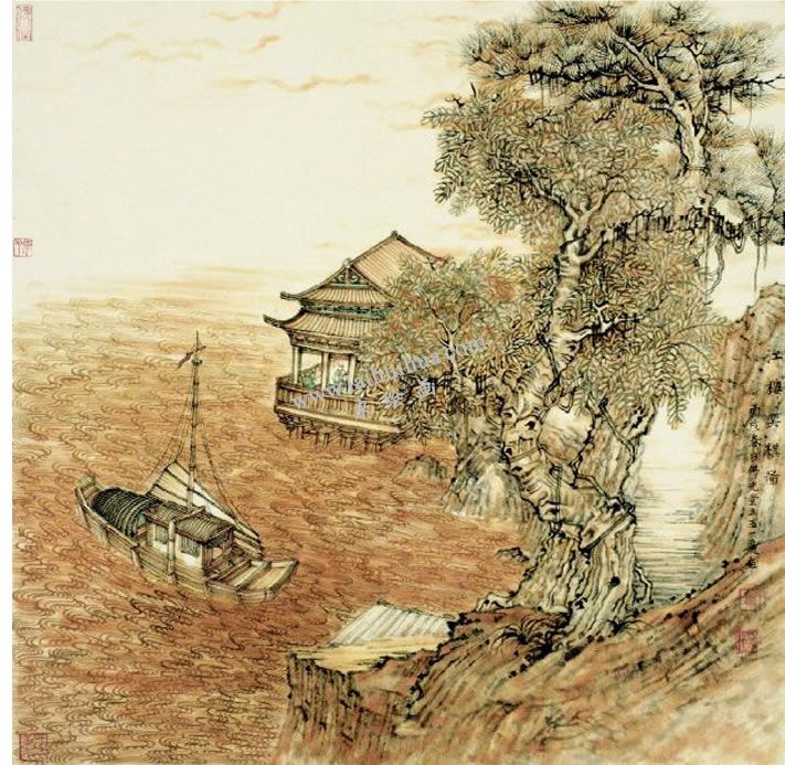 山水畫的運筆 