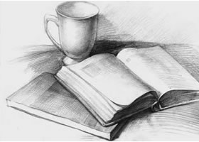 書本的素描畫法（一）