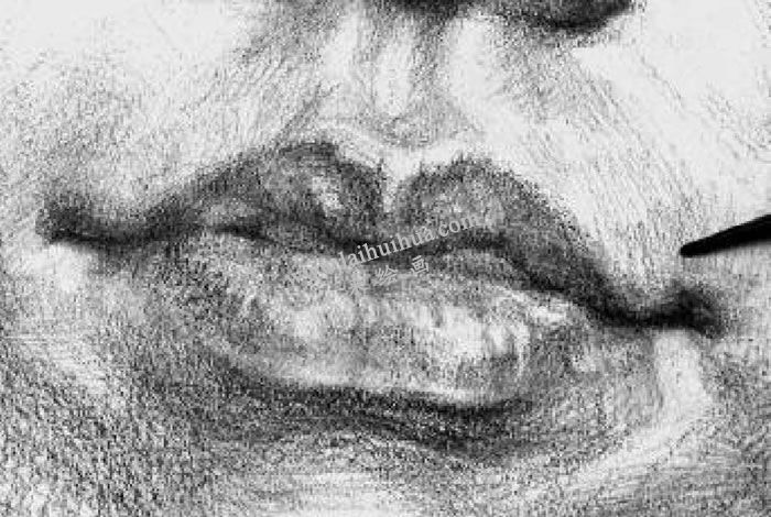 素描頭像寫生步驟6