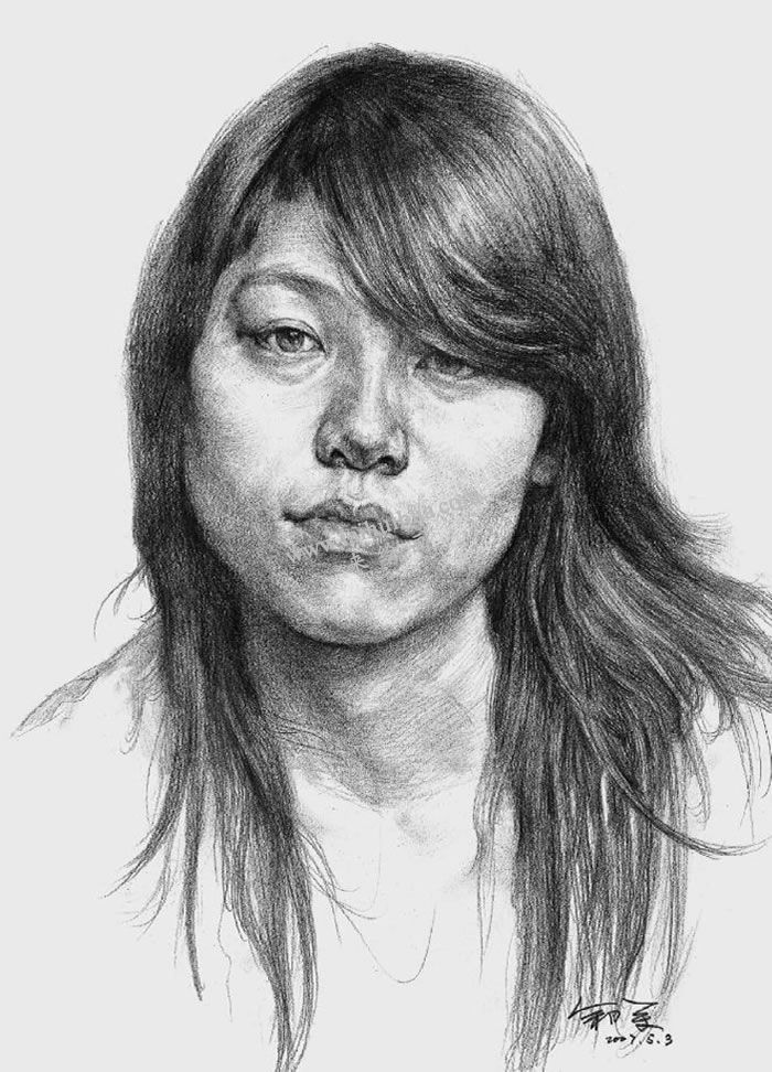 素描頭像寫生步驟9