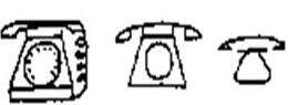 能少勿多 - 簡(jiǎn)筆畫 - 電話機(jī)
