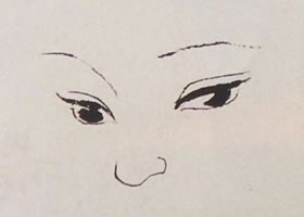 少女的國畫畫法