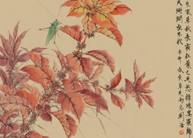 雁來紅國畫畫法范例