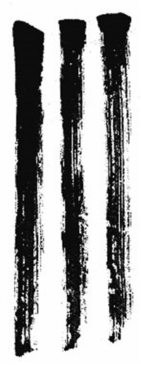  中國國畫基礎(chǔ)筆法：側(cè)鋒