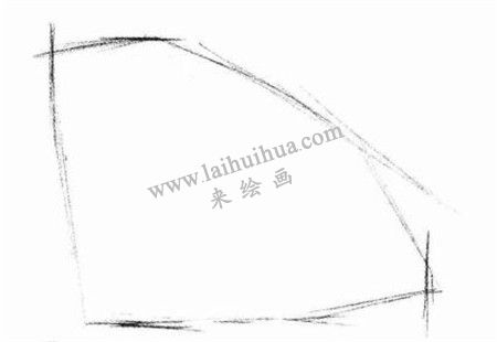 素描狡猾的狐貍畫法步驟 一
