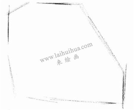奶牛的素描畫(huà)法步驟 一