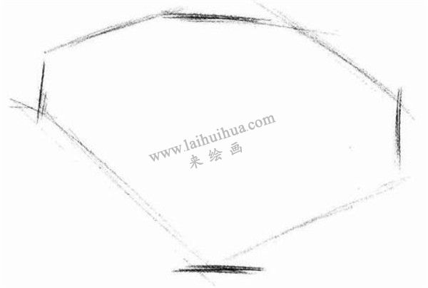 大熊貓的素描畫(huà)法步驟 一