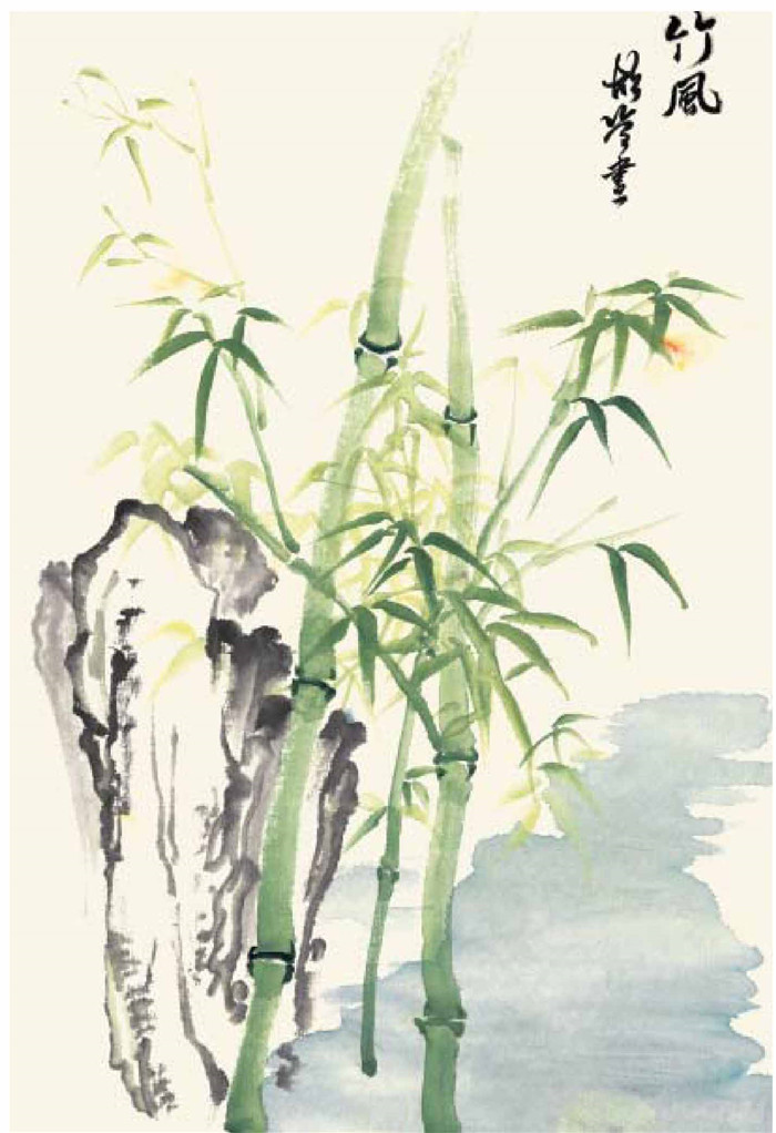 竹子的國(guó)畫畫法