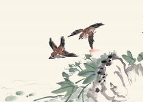 麻雀的國(guó)畫(huà)畫(huà)法