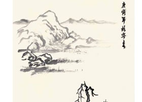 寧?kù)o小山村國(guó)畫(huà)畫(huà)法