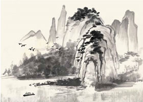 山水如畫(huà)國(guó)畫(huà)畫(huà)法