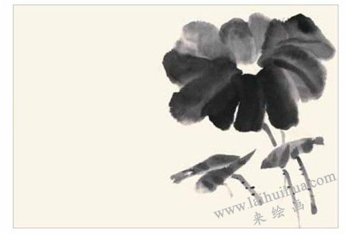 小鴨子的國畫畫法  步驟二