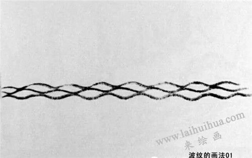 波紋的畫法步驟 一