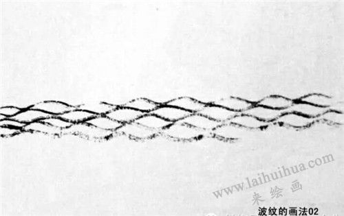 波紋的畫法步驟二