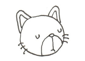 花貓卡通畫