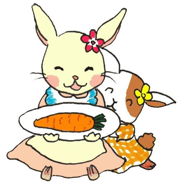 小白兔卡通畫(huà)