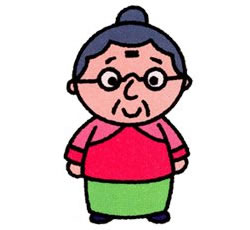奶奶簡(jiǎn)筆畫(huà)畫(huà)法步驟六