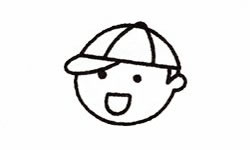 小學(xué)生的簡(jiǎn)筆畫畫法步驟二