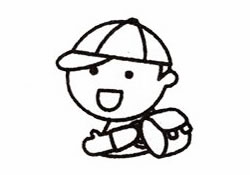 小學(xué)生的簡(jiǎn)筆畫畫法步驟三