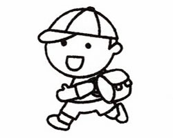 小學(xué)生的簡(jiǎn)筆畫畫法步驟五