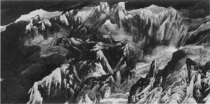 《月下飛天靜》當(dāng)代?秦嶺