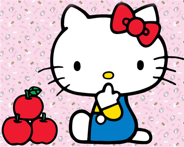 Hello Kitty簡筆畫