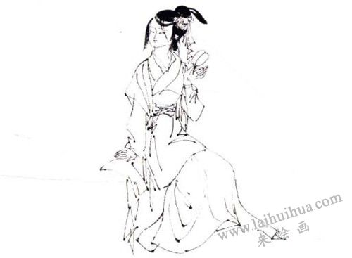 《紅葉題詩》國畫畫法步驟 一