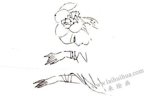 《撫琴圖》國(guó)畫畫法步驟 一