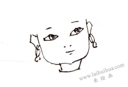 《快樂童年》國畫畫法步驟 一
