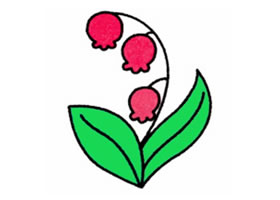 鈴蘭簡(jiǎn)筆畫(huà)