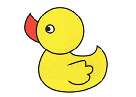 大黃鴨簡(jiǎn)筆畫(huà)