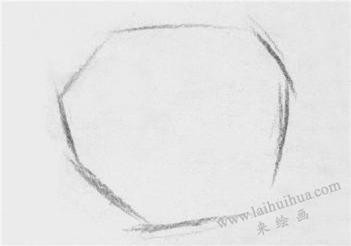 西紅柿素描畫法步驟 一