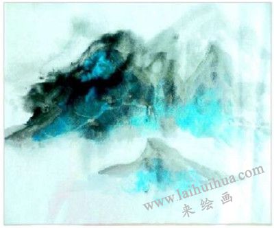 潑彩法