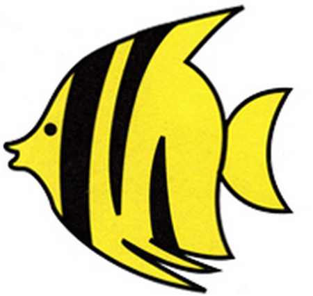 熱帶魚簡筆畫