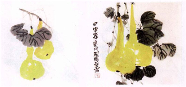 葫蘆水墨畫畫法
