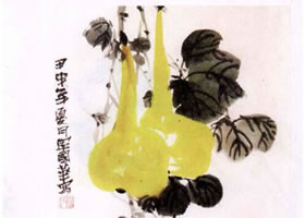 葫蘆水墨畫畫法步驟