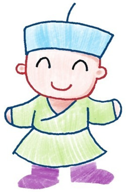 身體，少數(shù)民族簡筆畫畫法步驟三