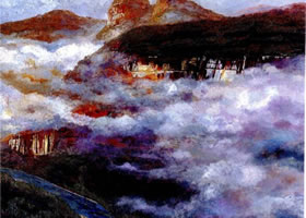 武夷山油畫