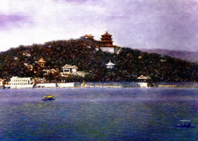 頤和園油畫