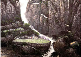 《太行早春》山水畫(huà)