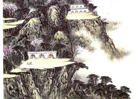 《棗園春色》山水畫(huà)