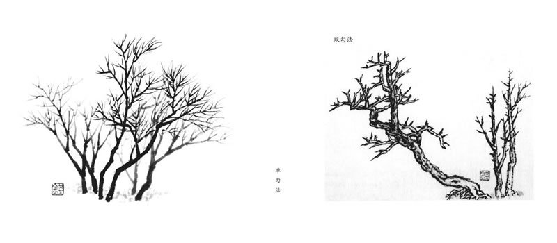 樹干的畫法