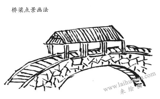 石橋的畫法
