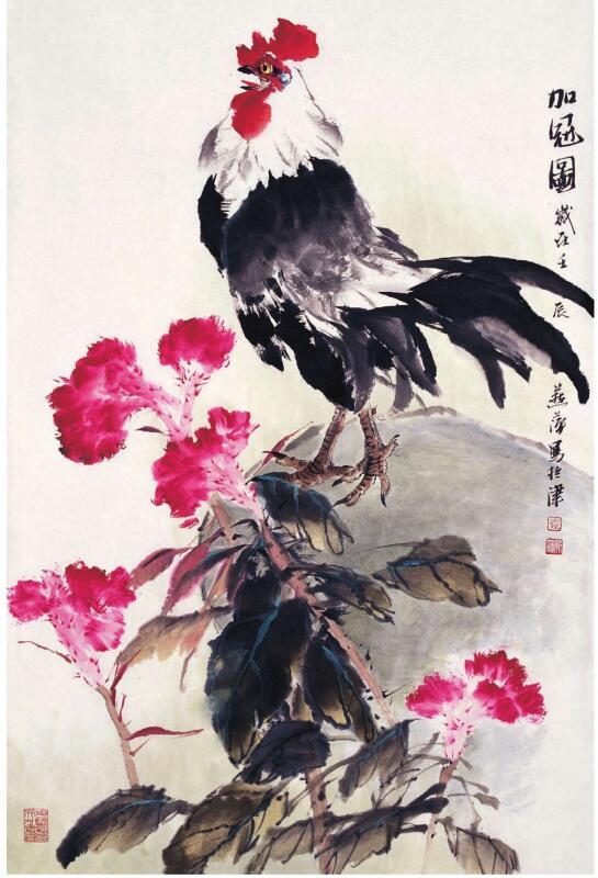 公雞的步驟畫(huà)法