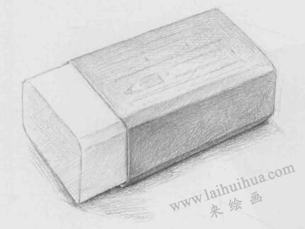 橡皮素描畫法步驟02