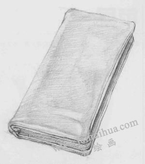 錢包素描畫法步驟03