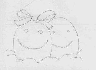 雞蛋素描畫法步驟02