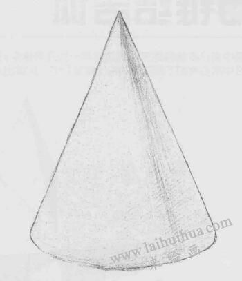 錐體素描畫法步驟03  范例【二】